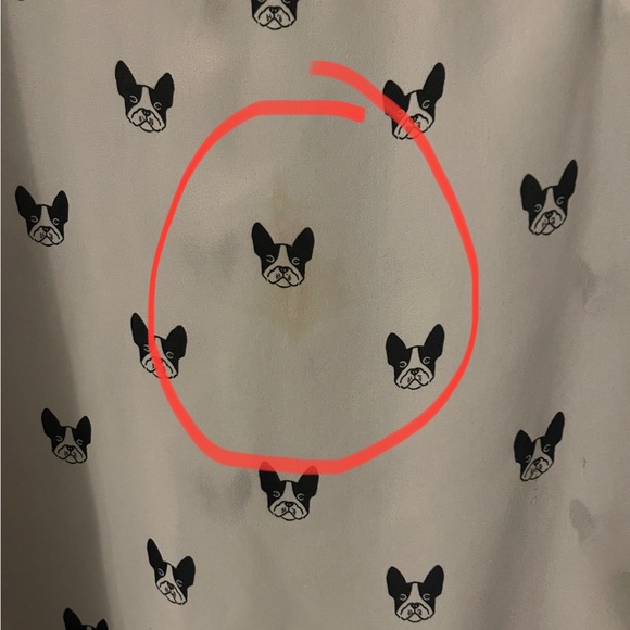 Cute Torrid Boston Terrier Blouse - Picture 2 of 7